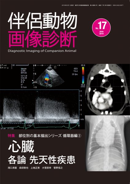 伴侶動物画像診断 第17号 (発売日2019年06月05日) 表紙