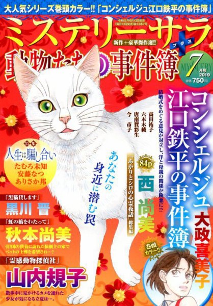 MYSTERY sara（ミステリーサラ） 2019年7月号 (発売日2019年06月13日) 表紙
