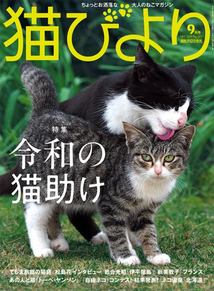 猫びより 2019年9月号 (発売日2019年08月10日) 表紙