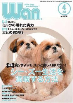 Wan わん 08年4月号 発売日08年03月14日 雑誌 電子書籍 定期購読の予約はfujisan