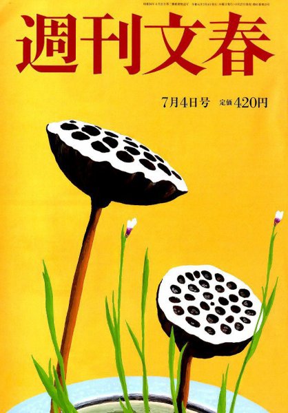 週刊文春 2019年7/4号 (発売日2019年06月27日) 表紙
