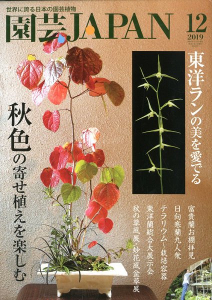 園芸Japan 2019年12月号 (発売日2019年11月12日) 表紙