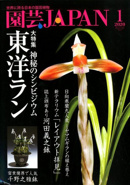 園芸Japan 2020年1月号 (発売日2019年12月12日) 表紙