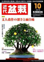 月刊 近代盆栽 2019年10月号 表紙