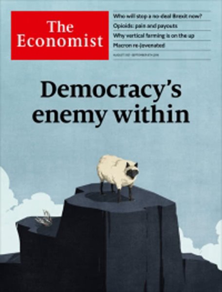 英国The Economist（エコノミスト） 2019年08月31日発売号 表紙