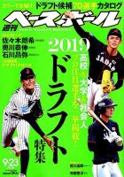 週刊ベースボール 表紙