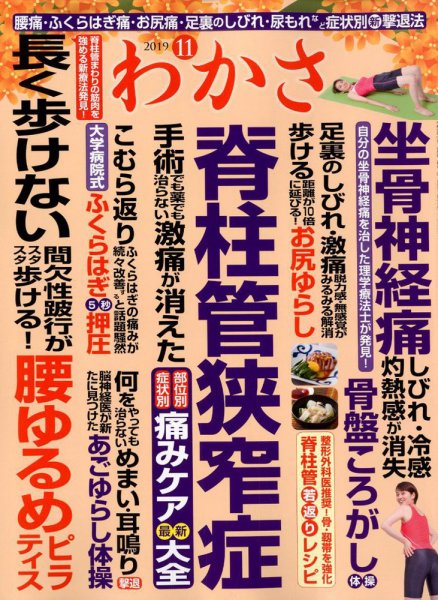 わかさ 2019年11月号 (発売日2019年09月14日) 表紙