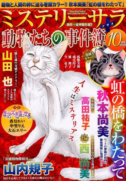 MYSTERY sara（ミステリーサラ） 2019年10月号 (発売日2019年09月13日) 表紙