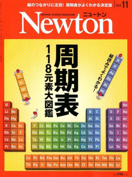 Newton（ニュートン） 2019年11月号 (発売日2019年09月26日) 表紙