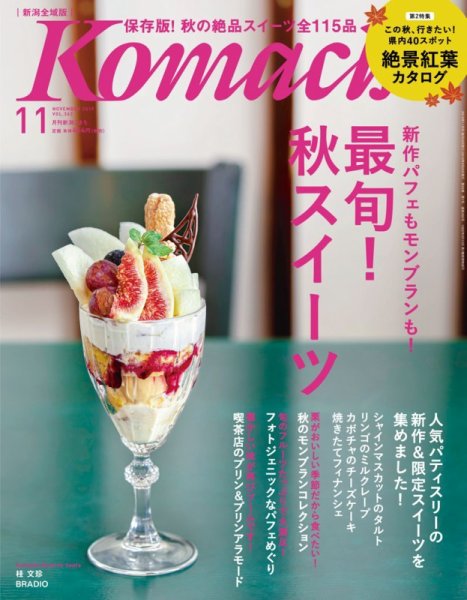 月刊新潟Komachi 2019年11月号 (発売日2019年09月25日) 表紙