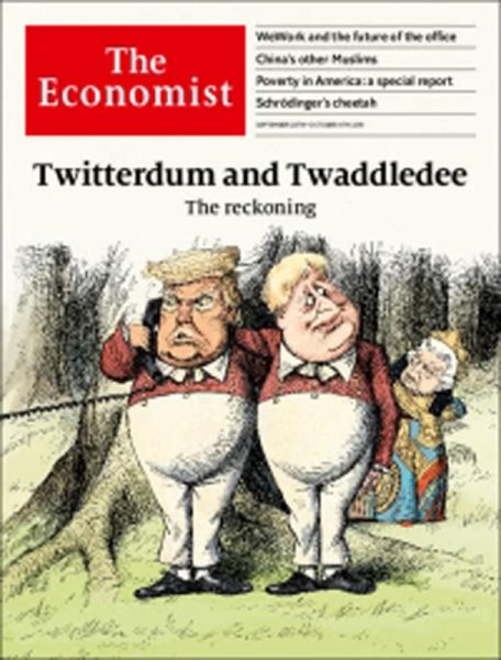 英国The Economist（エコノミスト） 2019年09月28日発売号 表紙