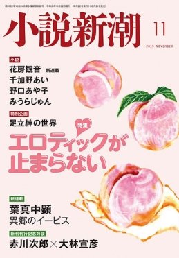小説新潮 2019年11月号 (発売日2019年10月21日) 表紙