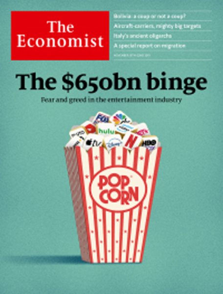 英国The Economist（エコノミスト） 2019年11月16日発売号 表紙