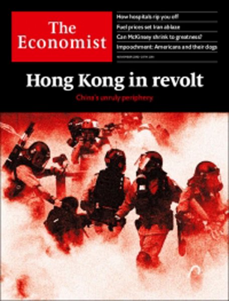 英国The Economist（エコノミスト） 2019年11月23日発売号 表紙
