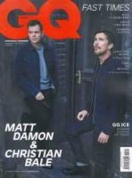 GQ（ITALIA） 11月号 表紙