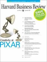 Harvard Business Review(米国版) Sep. 2008 表紙