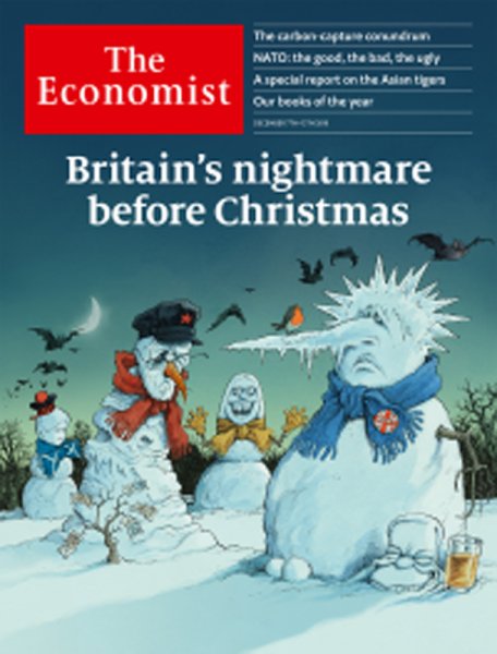 英国The Economist（エコノミスト） 2019年12月07日発売号 表紙