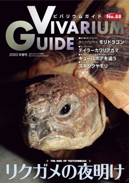 ビバリウムガイド 88号 (発売日2020年02月03日) 表紙