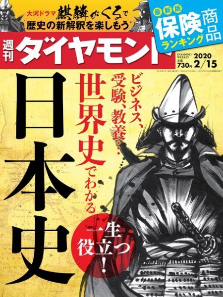 週刊ダイヤモンド（Diamond WEEKLY） 2020年2/15号 (発売日2020年02月10日) 表紙