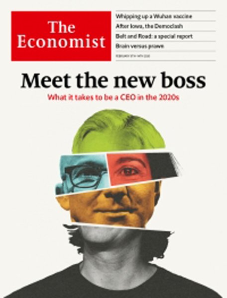 英国The Economist（エコノミスト） 2020年02月08日発売号 表紙
