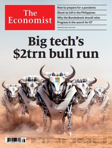英国The Economist（エコノミスト） 2020年02月22日発売号 表紙