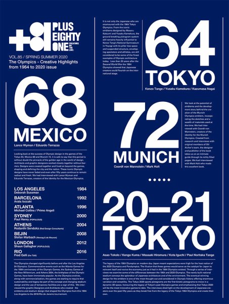 +81(PLUS EIGHTY ONE) Vol.85 (発売日2020年06月21日) 表紙