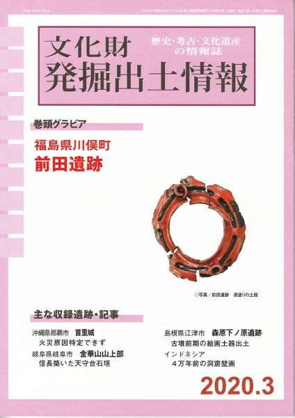 文化財発掘出土情報 466号 (発売日2020年03月01日) 表紙