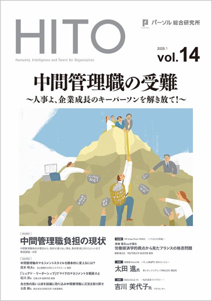 HITO（ヒト） HITO vol.14 (発売日2020年01月14日) 表紙