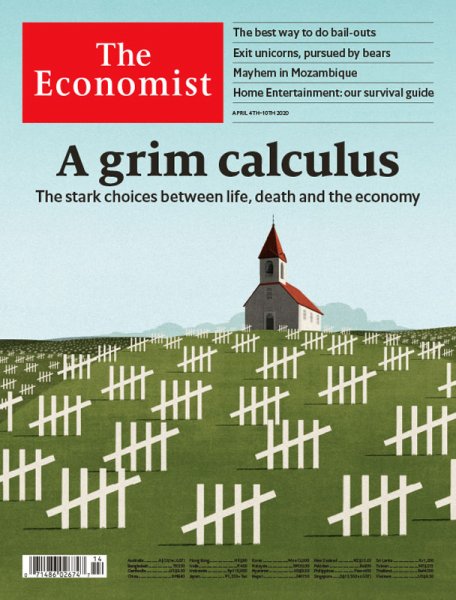 英国The Economist（エコノミスト） 2020年04月04日発売号 表紙