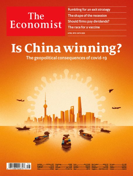 英国The Economist（エコノミスト） 2020年04月18日発売号 表紙