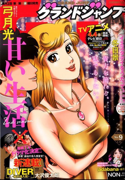 グランドジャンプ 2020年4/15号 (発売日2020年04月01日) 表紙