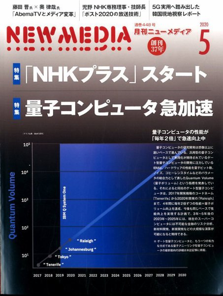 NEW MEDIA (ニューメディア) 2020年5月号 (発売日2020年04月01日) 表紙