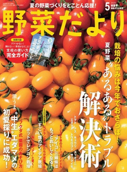 野菜だより 2020年5月号 (発売日2020年04月03日) 表紙
