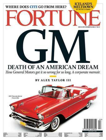 FORTUNE（フォーチュン） 2008年12月01日発売号 表紙