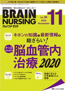 BRAIN NURSING（ブレインナーシング） 2020年11月号 (発売日2020年10月22日) 表紙