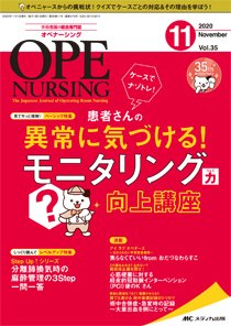 オペナーシング2020年 OPE NURSING（オペナーシング） 2020年11月号 (発売日2020年10月