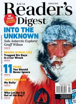 Reader’s Digest Asia(リーダーズダイジェスト) Sep-20 (発売日2020年08月28日) 表紙