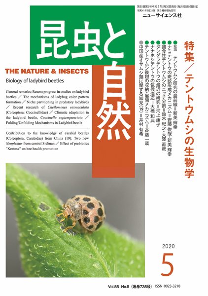 昆虫と自然 2020年5月号 (発売日2020年04月23日) 表紙