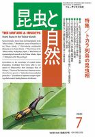 昆虫と自然 2020年7月号 表紙