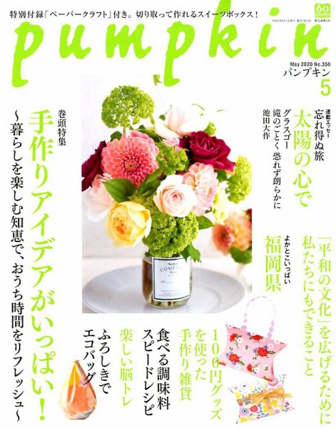 Pumpkin（パンプキン） 2020年5月号 (発売日2020年04月20日) 表紙