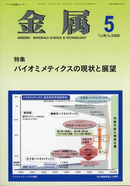 金属 2020年5月号 (発売日2020年04月28日) 表紙