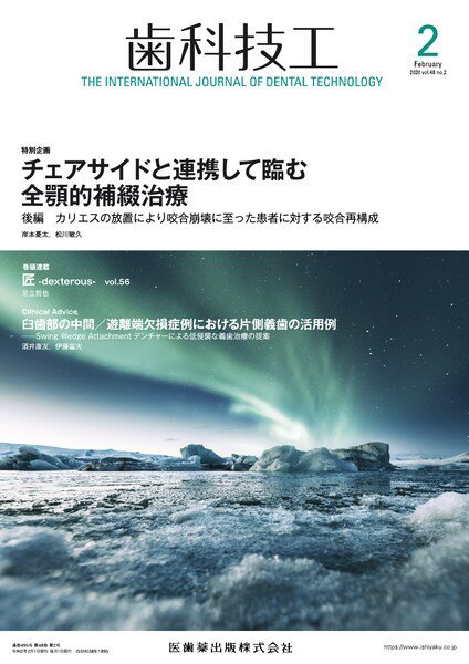 歯科技工 Vol.48 No.2 (発売日2020年01月25日) 表紙