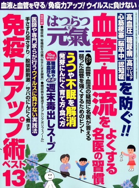 はつらつ元気 2020年6月号 (発売日2020年04月30日) 表紙