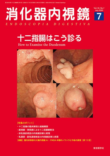 消化器内視鏡 20年7月号 (発売日2020年07月25日) 表紙