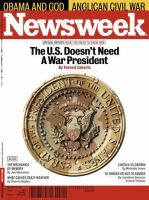 ニューズウィーク英語版 Newsweek July 21 2008 表紙