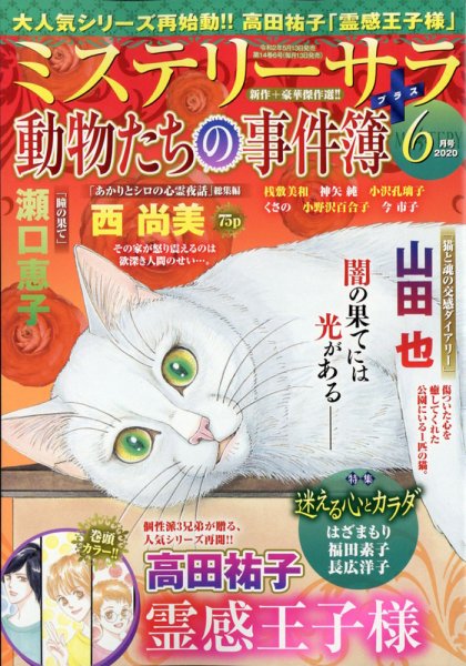 MYSTERY sara（ミステリーサラ） 2020年6月号 (発売日2020年05月13日) 表紙