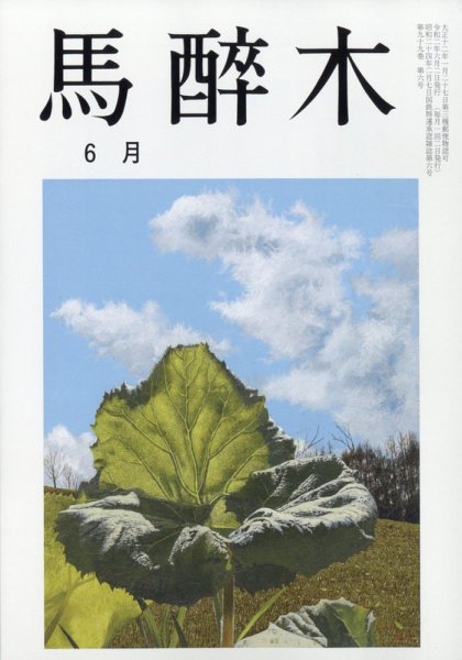 馬酔木 2020年6月号 (発売日2020年05月23日) 表紙