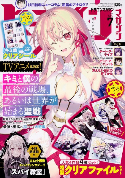 DRAGON MAGAZINE (ドラゴンマガジン) 2020年7月号 (発売日2020年05月20日) 表紙