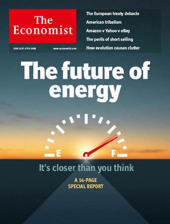 英国The Economist（エコノミスト） June 21st 2008 (発売日2008年06月21日) 表紙