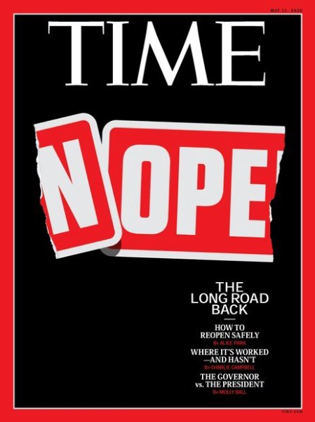 TIME 2020年5/11号 (発売日2020年05月04日) 表紙